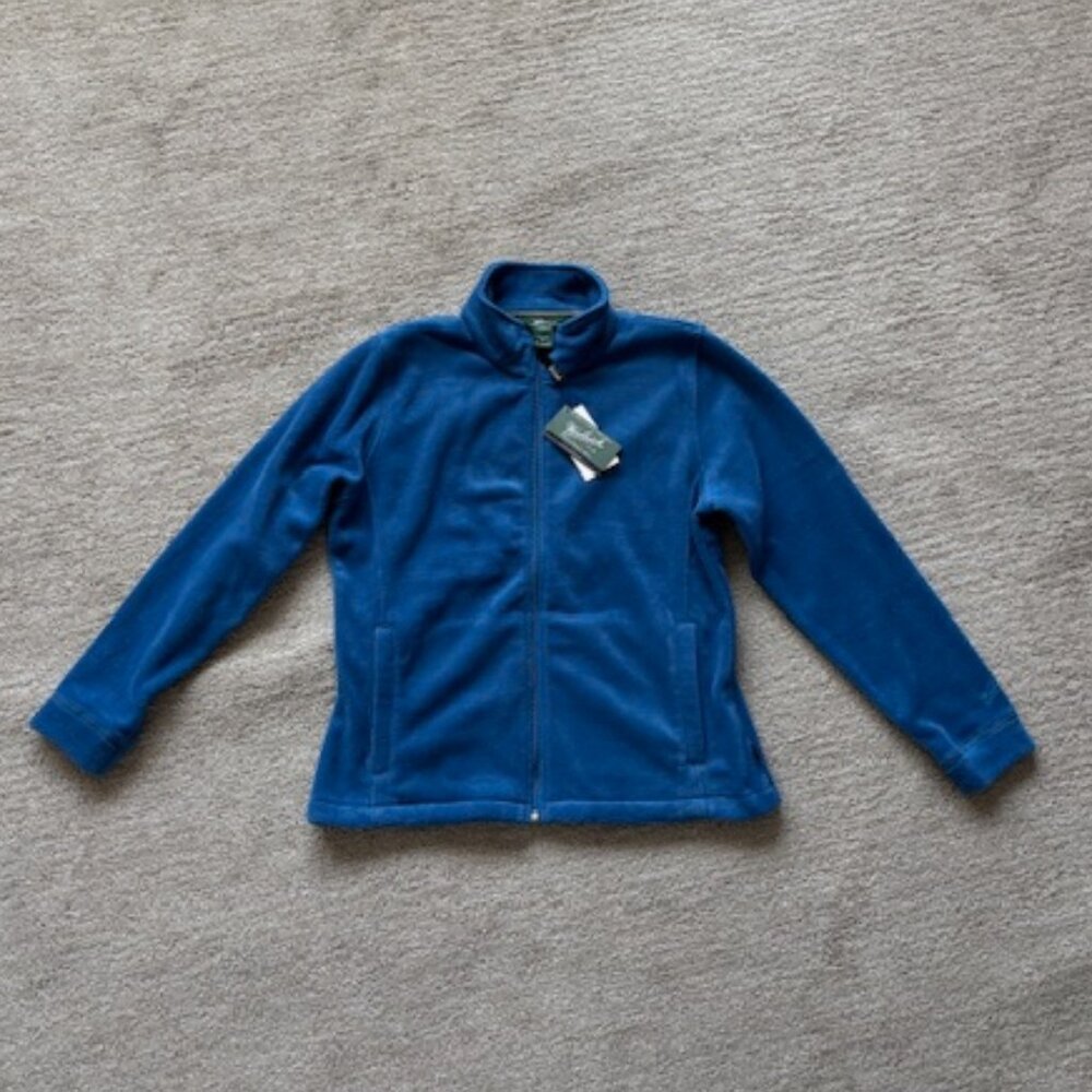 Woolrich Women's Fleece Zipper Down Jacket, New with Tags
